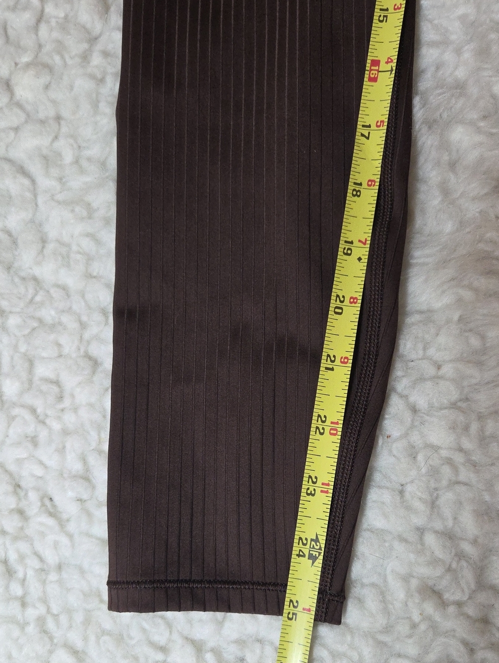 Vuori Inversion Rib Legging Sz XS Java - Picture 11 of 11